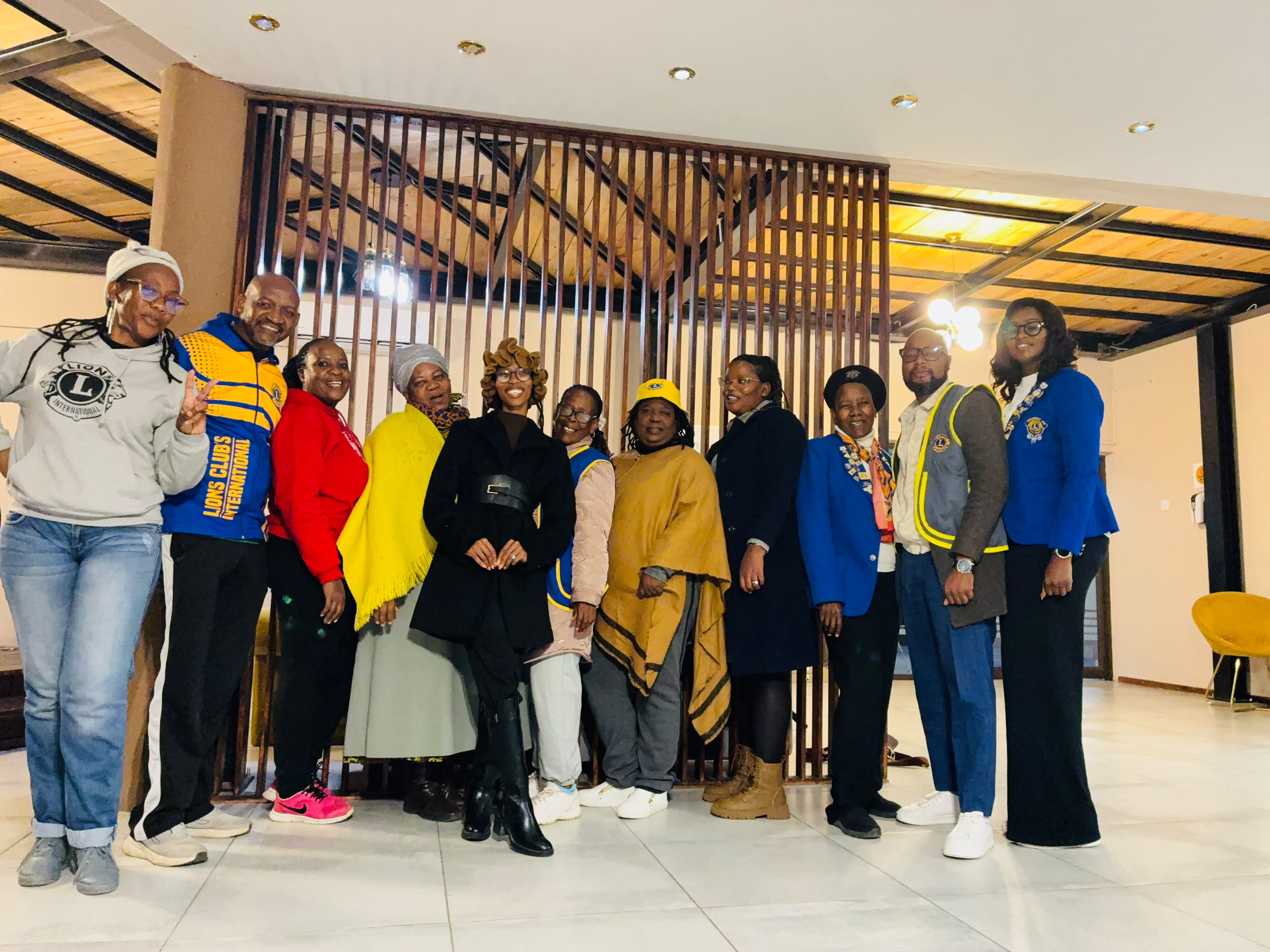 Gaborone Central Lions Club members